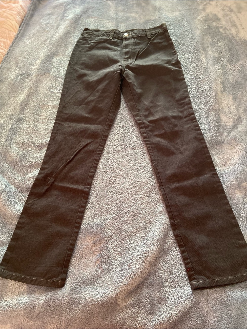 VINTAGEX GIRL Women’s Straight Leg Jeans in Black